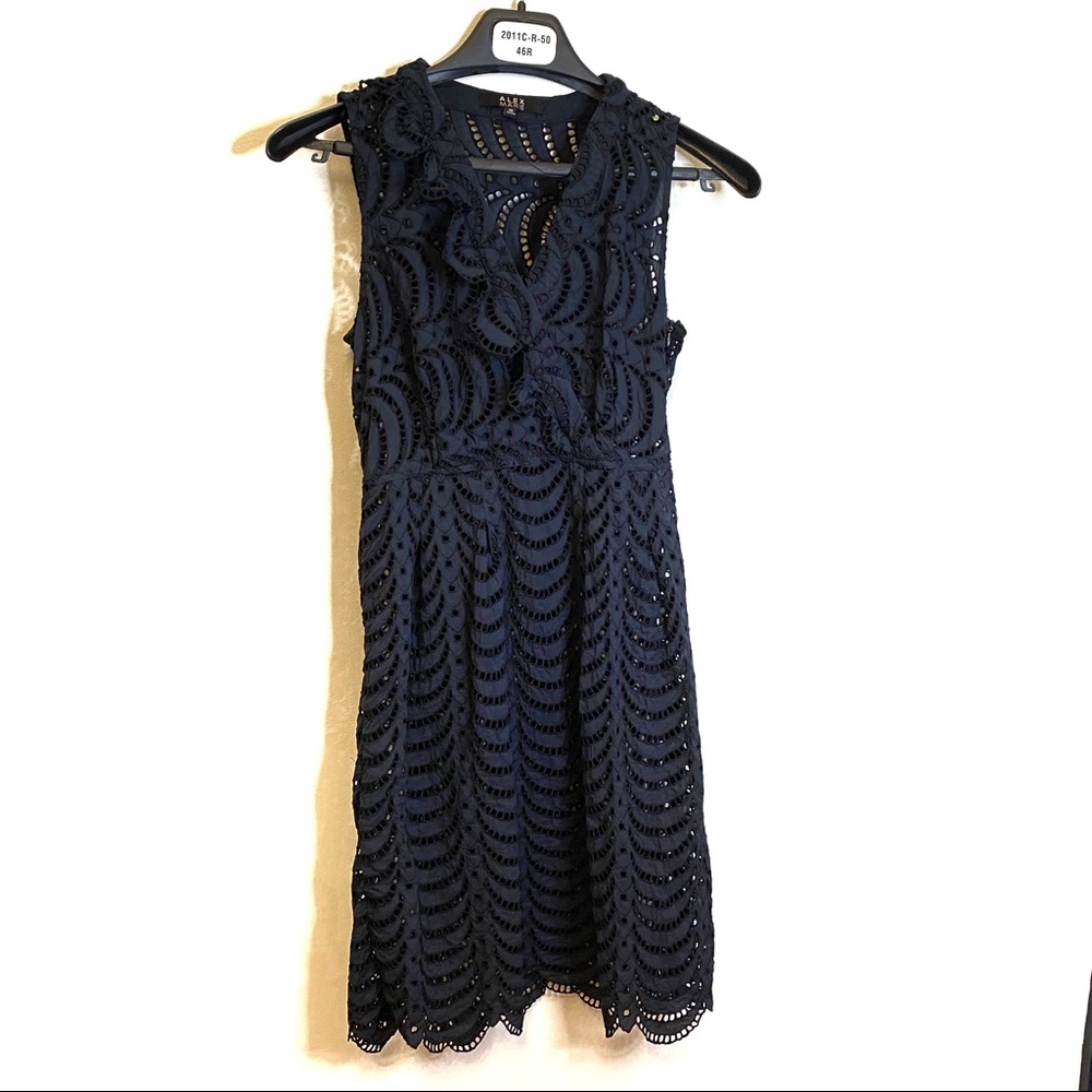 Alex Marie Lace Cut Out Tank Dress